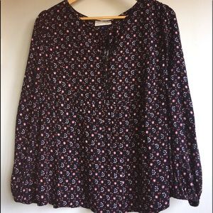 floral blouse